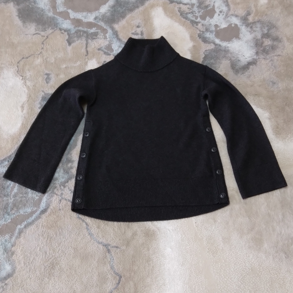 Rag & Bone Phyllis Wool Cashmere Oversized Sweater Turtleneck‎
